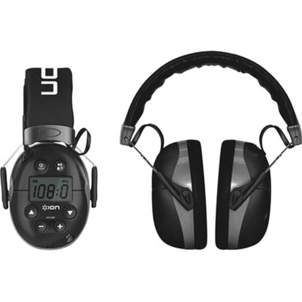 Ion Audio Wireless Water-Resistant Hearing Protection Headphones - OPEN BOX