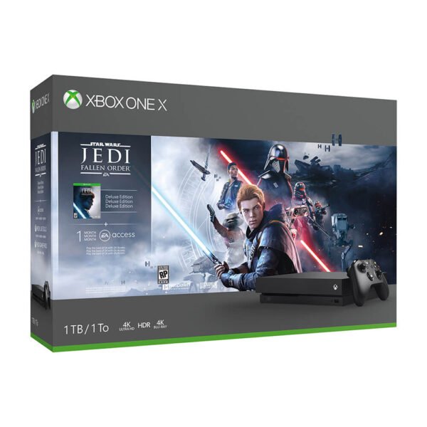 Microsoft Xbox One X Bundle - Star Wars Jedi: Fallen Order