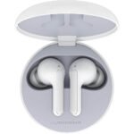 LG TONE Free Bluetooth® Wireless Stereo Earbuds (White) with Meridian Audio - OPEN BOX