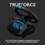 Logitech G923 Trueforce Sim Racing Wheel and Pedals for PC, PS4, and PS5 - Image 4