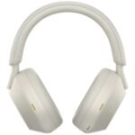 Sony Noise-Canceling Over-Ear Headphones - Silver - Image 3