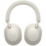 Sony Noise-Canceling Over-Ear Headphones - Silver - Image 4