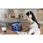 Sony Noise-Canceling Over-Ear Headphones - Silver - Image 2