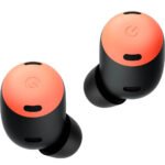 Google Pixel Buds Pro True Wireless Noise Cancelling Earbuds - Coral - OPEN BOX - Image 2