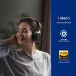 Philips Fidelio Wireless Noise Cancel Pro+ Headphones - Black - Image 4
