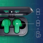Skullcandy Dime 2 True Wireless In-Ear Earbuds - Dark Blue/Green - OPEN BOX - Image 2