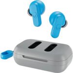 Skullcandy Dime 2 True Wireless In-Ear Earbuds - Light Grey/Blue