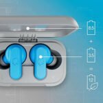 Skullcandy Dime 2 True Wireless In-Ear Earbuds - Light Grey/Blue - Image 2