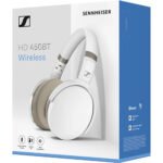 Sennheiser HD 450BT Noise-Canceling Wireless Over-Ear Headphones - White - Image 8