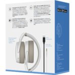 Sennheiser HD 450BT Noise-Canceling Wireless Over-Ear Headphones - White - Image 3
