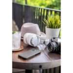 Audio Technica Wireless Over-Ear Headphones - White - Image 4