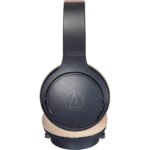 Audio Technica Wireless On-Ear Headphones - Navy/Beige - Image 2