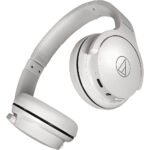 Audio Technica Wireless On-Ear Headphones - White - Image 7