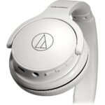 Audio Technica Wireless On-Ear Headphones - White - Image 5