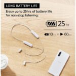 Sony WI-C100 Wireless In-Ear Headphones - White - Image 3