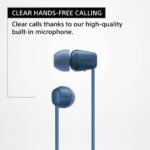 Sony WI-C100 Wireless In-Ear Headphones - White - Image 6