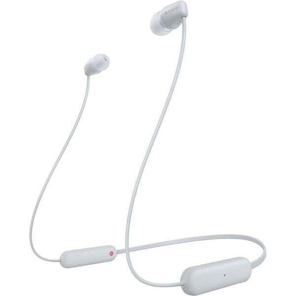 Sony WI-C100 Wireless In-Ear Headphones - White
