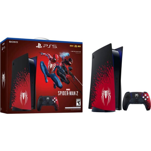 Sony PlayStation 5 Console - Marvel’s Spider-Man 2 Limited Edition Bundle