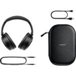 Bose QuietComfort Wireless Active Noise Canceling Over-the-Ear Headphones - Black - Image 7