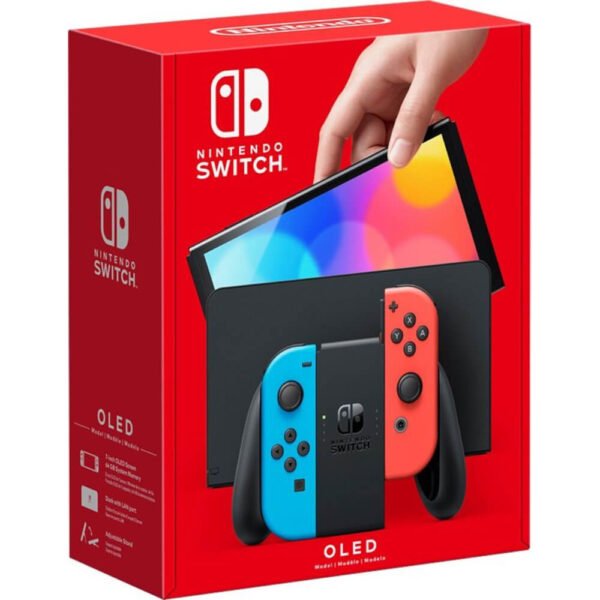 Nintendo Switch - OLED Model Neon Blue/Neon Red Set