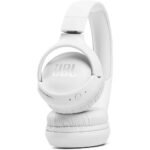 JBL Tune Pure Bass Wireless Bluetooth Headphones - White - Image 5