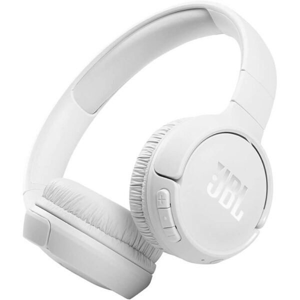 JBL Tune Pure Bass Wireless Bluetooth Headphones - White