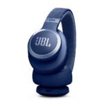 JBL Live 770NC Wireless Over-Ear Adaptive Noise Canceling Headphones - Blue - Image 7