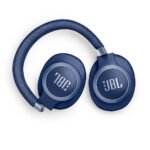 JBL Live 770NC Wireless Over-Ear Adaptive Noise Canceling Headphones - Blue - Image 9