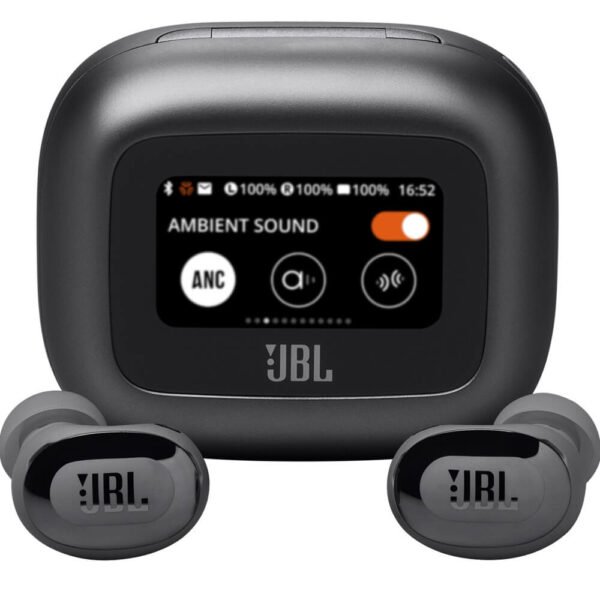 JBL Live Buds 3 True Wireless Noise Cancelling Earbuds w/ Smartcase - Black