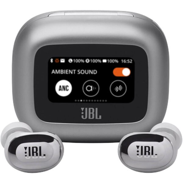 JBL Live Buds 3 True Wireless Noise Cancelling Earbuds w/ Smartcase - Silver