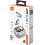 JBL Live Buds 3 True Wireless Noise Cancelling Earbuds w/ Smartcase - Silver - Image 4