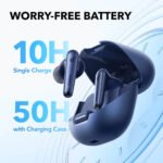 Soundcore by Anker Liberty 4 True Wireless Noise Canceling 98.5% Earbuds - Navy Blue - Image 3
