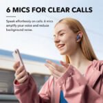 Soundcore by Anker Liberty 4 True Wireless Noise Canceling 98.5% Earbuds - Navy Blue - Image 4