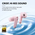 Soundcore by Anker Liberty 4 True Wireless Noise Canceling 98.5% Earbuds - Pastel Pink - Image 6