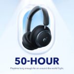 Soundcore by Anker Space Q45 Wireless Over-Ear Noise Canceling Headphones - Black - Image 7