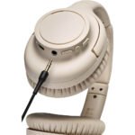 Audio Technica Wireless Over-Ear Headphones - Beige - Image 6
