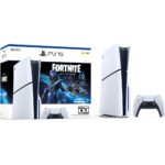 Sony PlayStation 5 Slim Disc Console - Fortnite Cobalt Star Bundle