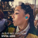 JBL Tune Buds 2 True Wireless Earbuds with Adaptive Noise Cancelling - Turquoise - Image 3