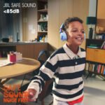 JBL Junior 320BT Kids Wireless On-Ear Headphones - Purple - Image 3