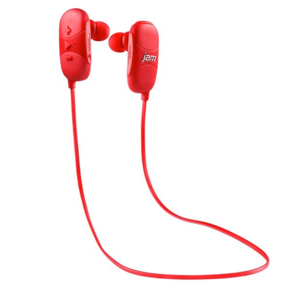 HMDX Jam Transit™ Wireless Earbuds - Red - OPEN BOX