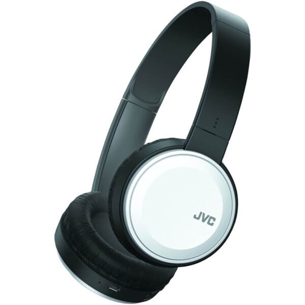 JVC Colorful Bluetooth Wireless Headphones - White - OPEN BOX