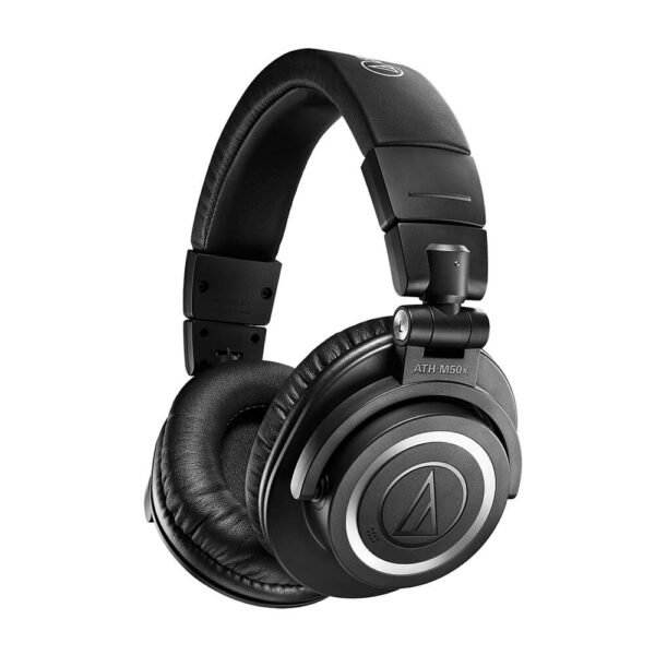 Audio Technica Wireless ATH-M50xBT2 Black Over-Ear Headphones
