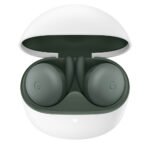 Google Pixel Buds A-Series with Charging Case - Dark Olive - OPEN BOX - Image 10