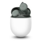 Google Pixel Buds A-Series with Charging Case - Dark Olive - OPEN BOX - Image 3