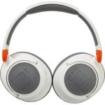 JBL JR 460NC Over the Ear Bluetooth Headphones - White - Image 3
