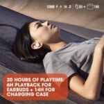 JBL LIVE 300TWS True Wireless White In-Ear Headphones with Smart Ambient - OPEN BOX - Image 5