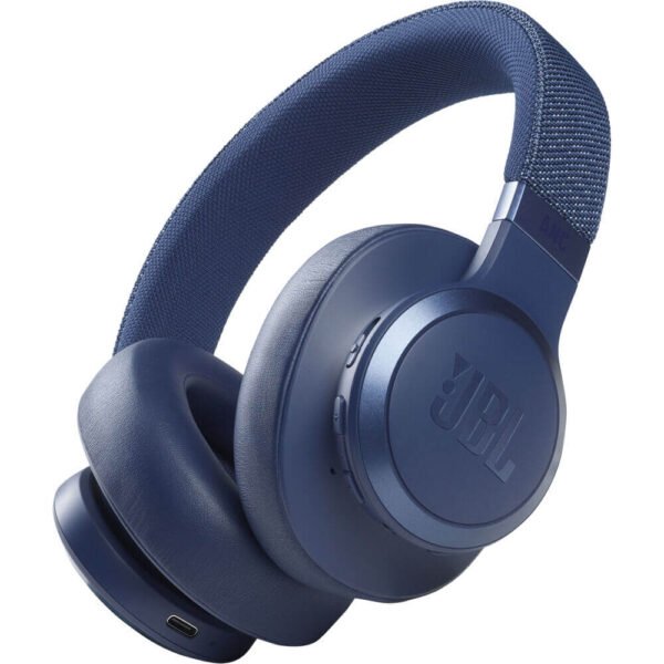 JBL Live 660NC Blue Wireless Over-Ear Headphones - OPEN BOX