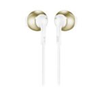 JBL Tune 205BT Bluetooth Ear-Buds with Three Button Remote and Mic - Champagne Gold - OPEN BOX - Image 2