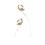 JBL Tune 205BT Bluetooth Ear-Buds with Three Button Remote and Mic - Champagne Gold - OPEN BOX - Image 3