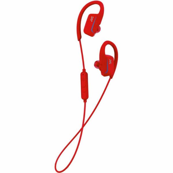 JVC Ear Clip Bluetooth Sport Headphones - Red - OPEN BOX